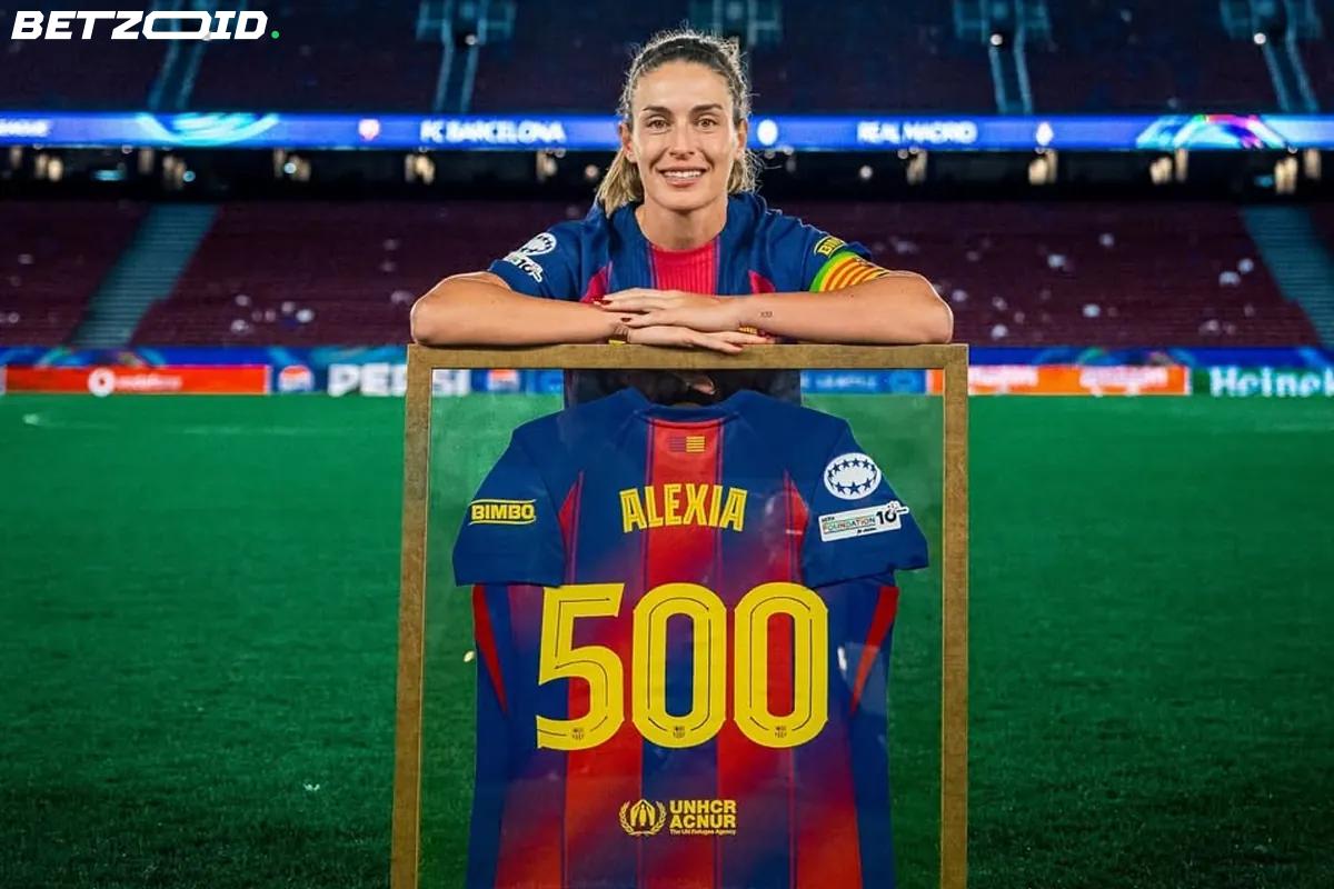 Alexia Putellas Celebrates 500 Barcelona Appearances With Camp Nou Victory Over Real Madrid